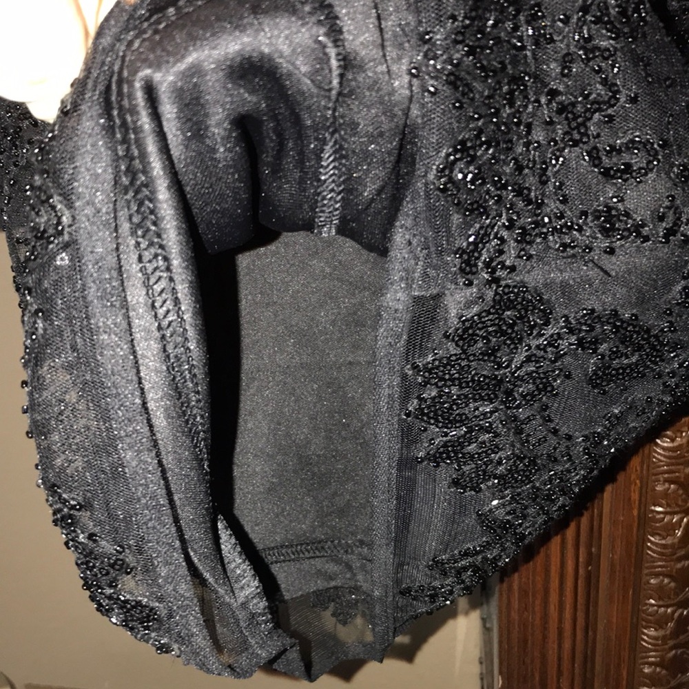 Altar’d State XS Elegant Black Sequin Dress - Picture 7 of 10